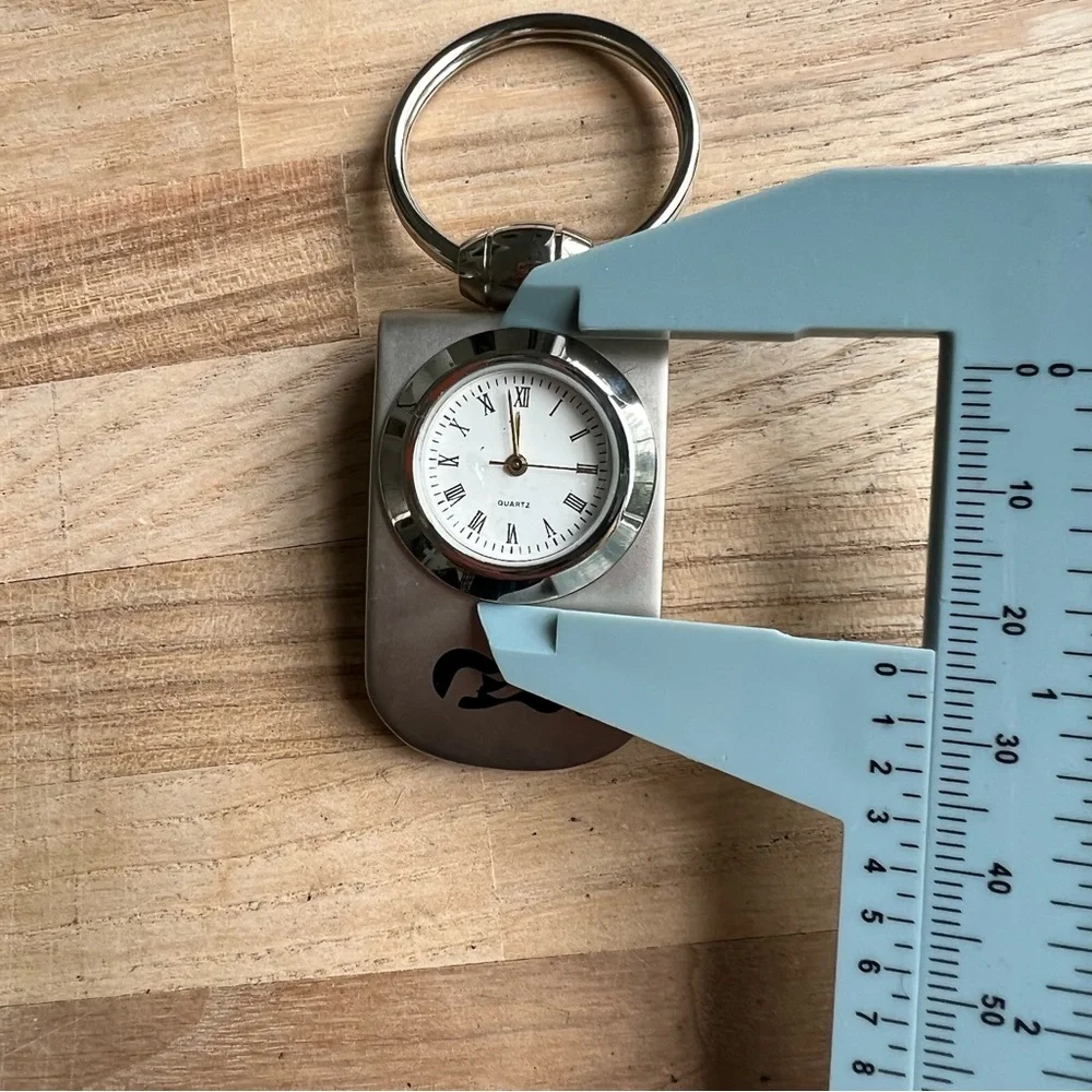 Princess cruises Stainless steel keychain watch NEW BATTERY
